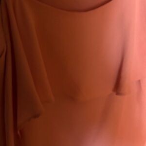 Light pink ruffle top